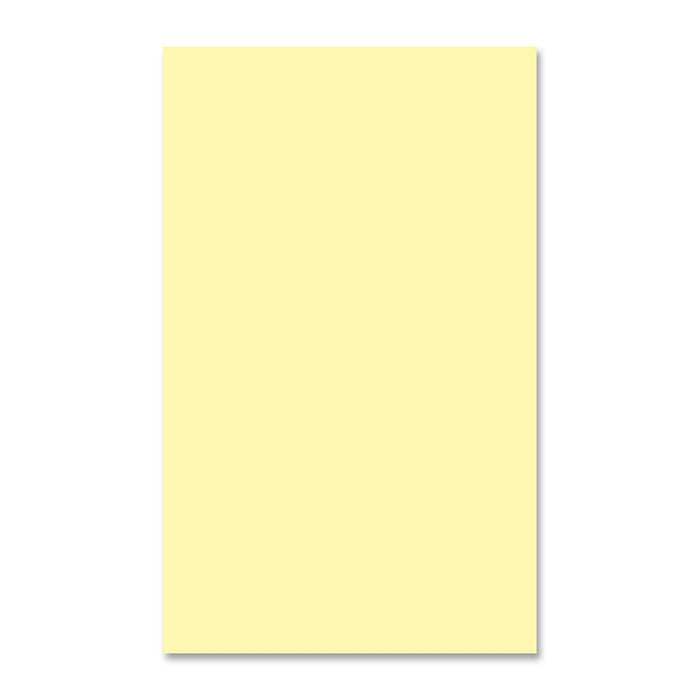 EarthChoice Colors Multipurpose Paper - Canary - Legal - 8 1/2" x 14" - 20 lb Basis Weight - Smooth - 500 / Ream - Sustainable Forestry Initiative (SFI) - Acid-free