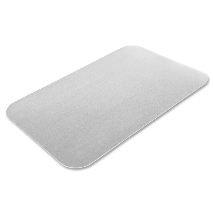 Desktex&reg; Embossed Top Desk Mat - 24" (609.60 mm) Length x 19" (482.60 mm) Width - Rectangular - Polyethylene Terephthalate (PET) - Clear - 1Each