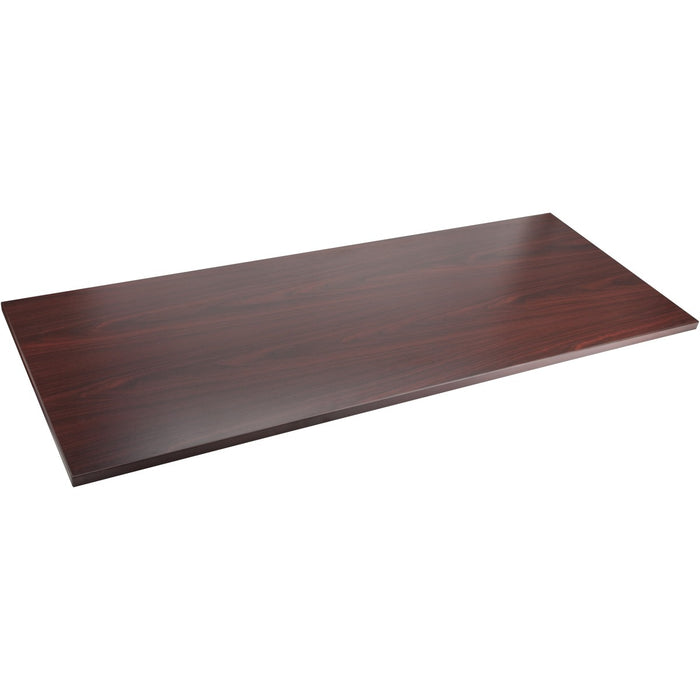 Lorell Relevance Series Tabletop - For - Table TopLaminated Rectangle, Mahogany Top x 48" Table Top Width x 24" Table Top Depth x 1" Table Top Thickness x 47.6" Width x 23.6" Depth - Assembly Required - 1 Each