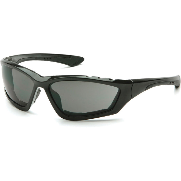 ProGuard Fit 880 Series - 8801101 - Recommended for: Eye - Eye, Wind, Debris, Dust, UVA, UVB Protection - Foam, Foam - Gray Lens - Black Frame - 1 Each