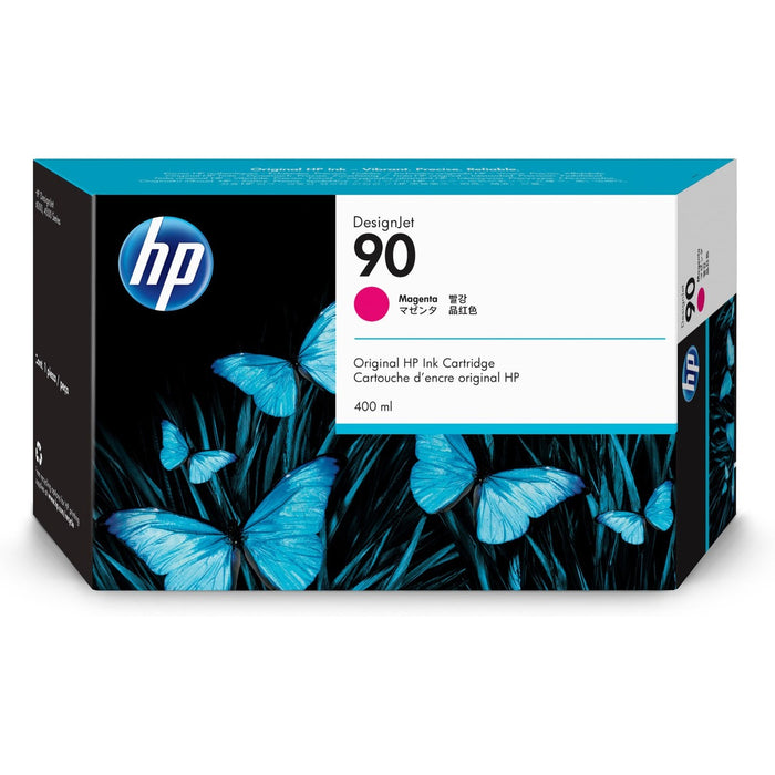 HP 90 (C5063A) Original Ink Cartridge - Single Pack - Inkjet - Magenta - 1 Each