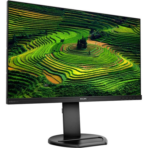 Philips 241B8QJEB 24" Class Full HD LCD Monitor - 16:9 - Black - 23.8" Viewable - In-plane Switching (IPS) Technology - WLED Backlight - 1920 x 1080 - 16.7 Million Colors - Adaptive Sync - 250 cd/m² - 5 ms GTG - 60 Hz Refresh Rate - DVI - HDMI - VGA