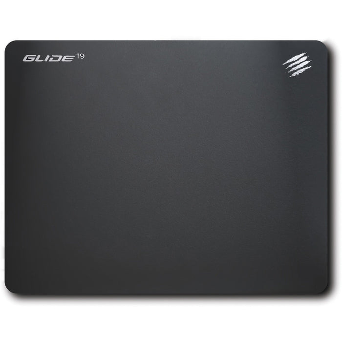 Mad Catz The Authentic G.L.I.D.E. 19 Gaming Surface - 3D - 70.87 mil (1.80 mm) x 15.35" (390 mm) x 12.40" (315 mm) Dimension - Silicone, Cloth - Water Resistant, Anti-slip, Liquid Resistant, Friction Resistant, Anti-fray - 1 Pack