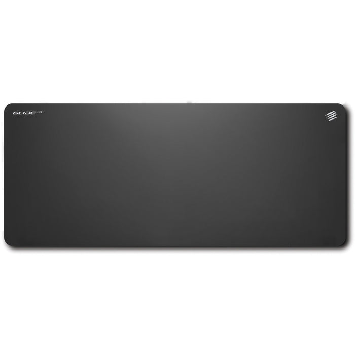 Mad Catz The Authentic G.L.I.D.E. 38 Gaming Surface - 3D - 70.87 mil (1.80 mm) x 35.43" (900 mm) x 15.75" (400 mm) Dimension - Silicone, Cloth - Water Resistant, Anti-slip, Liquid Resistant, Friction Resistant, Anti-fray - 1 Pack