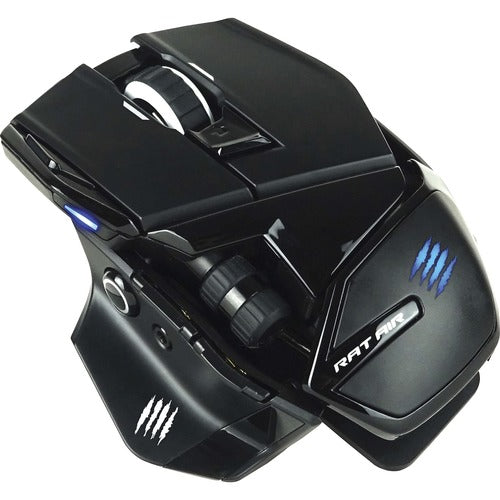 Mad Catz The Authentic R.A.T. Air Optical Gaming Mouse - PixArt PMW3360 - Cable/Wireless - 1 Pack - 5000 dpi - Scroll Wheel