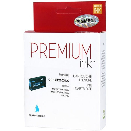 Premium Ink Inkjet Ink Cartridge - Alternative for Canon PGI500XLC - Cyan - 1 Each - 900 Pages