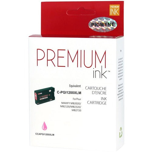Premium Ink Inkjet Ink Cartridge - Alternative for Canon PGI500XLM - Magenta - 1 Each - 900 Pages