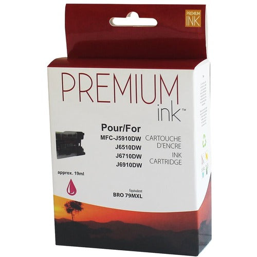 Premium Ink Inkjet Ink Cartridge - Alternative for Brother LC79M - Magenta - 1 Each - 500 Pages