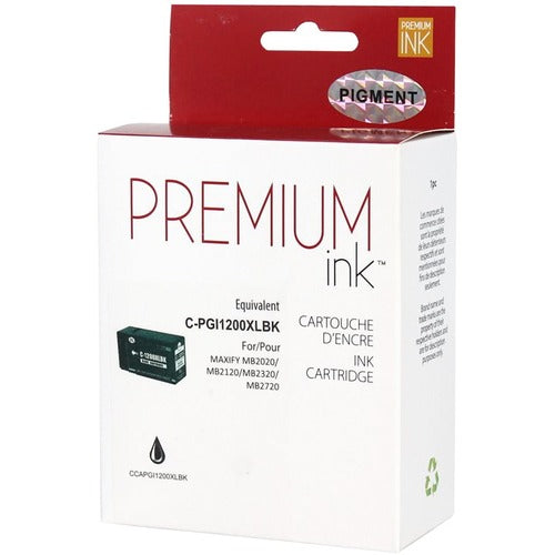 Premium Ink Inkjet Ink Cartridge - Alternative for Canon PGI500XLBK - Black - 1 Each - 500 Pages