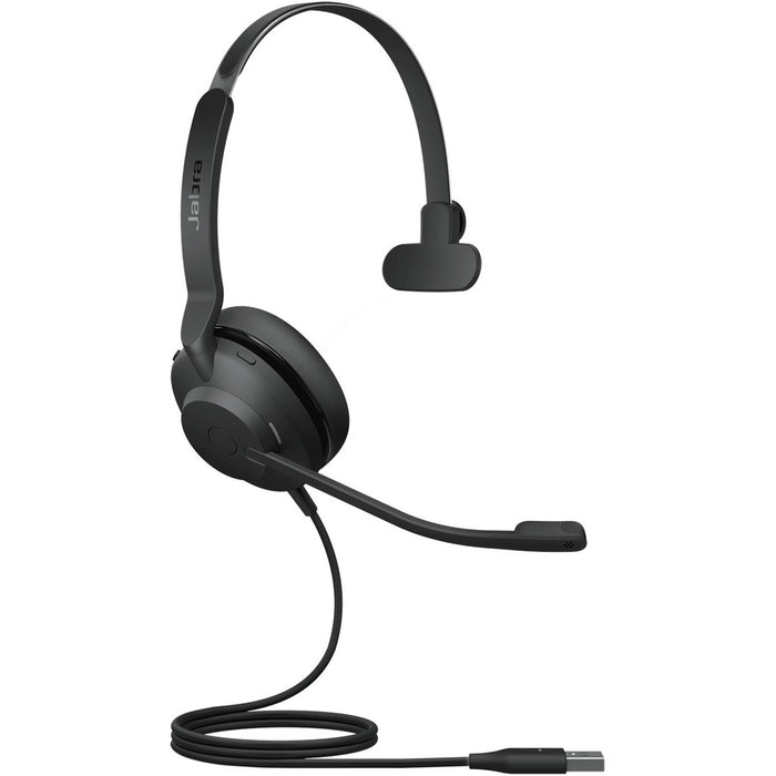 Jabra EVOLVE2 30 - Mono - USB Type A - Wired - 20 Hz - 20 kHz - On-ear - Monaural - Ear-cup - 4.9 ft Cable - MEMS Technology Microphone - Black