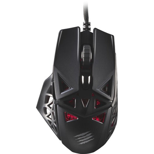 Mad Catz M.O.J.O. M1 Lightweight Optical Gaming Mouse - PixArt PMW3360 - Cable - 5000 dpi