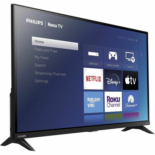 Philips 6000 32PFL6472 31.5" Smart LED-LCD TV - HDTV - LED Backlight - Google Assistant, Apple HomeKit, Alexa Supported - Rakuten TV, Roku, Netflix, Disney+, AirPlay - 1366 x 768 Resolution